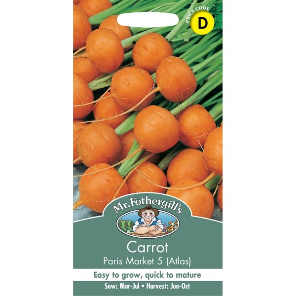 Carrot Paris Market 5 - Atlas Seeds